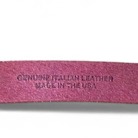 Pink Leather J Crew Soft Belt - Picture 6 of 6